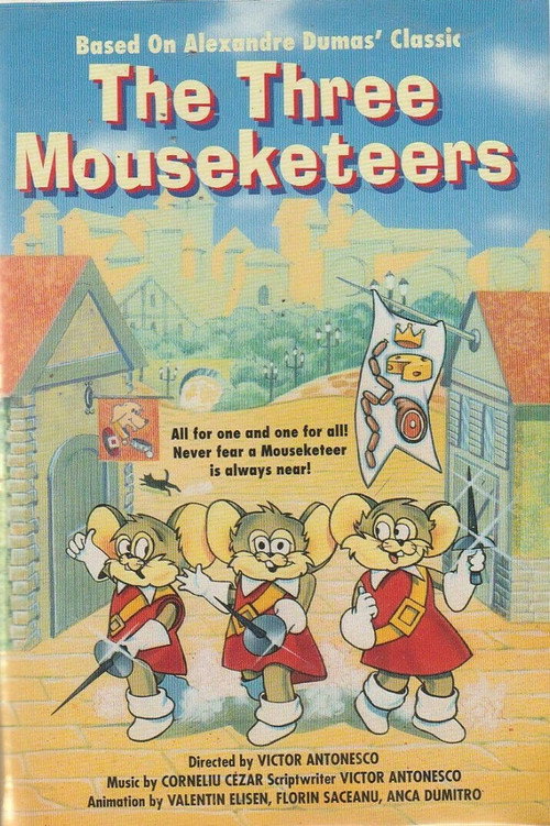 Movie poster for The Amazing Adventures of the Musketeers (1988)