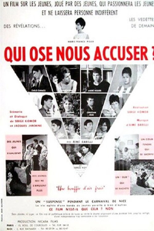 Movie poster for Qui ose nous accuser? (1961)