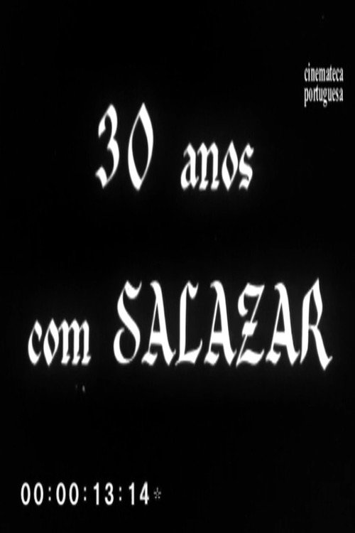 Movie poster for 30 years with Salazar (1957)