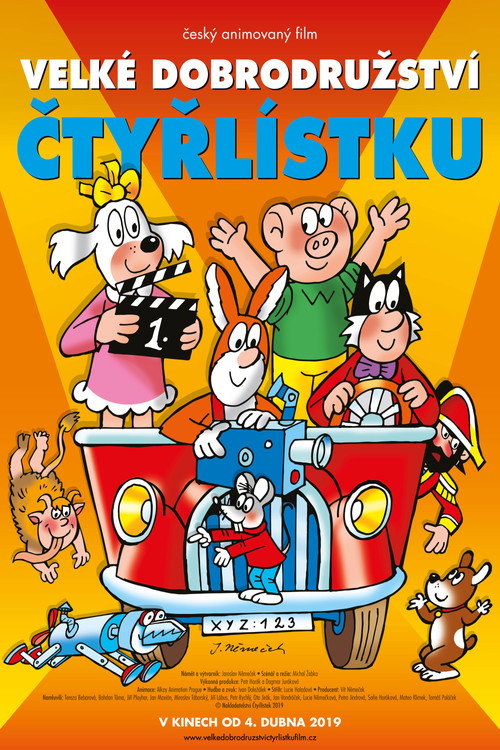 Movie poster for Velké dobrodružství Čtyřlístku (2019)
