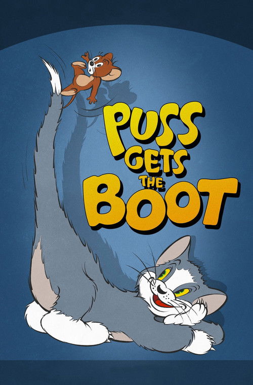 Movie poster for Puss Gets the Boot (1940)