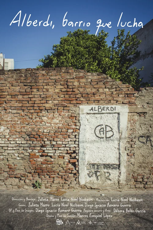 Movie poster for Alberdi, a neighborhood that fights back (2018)