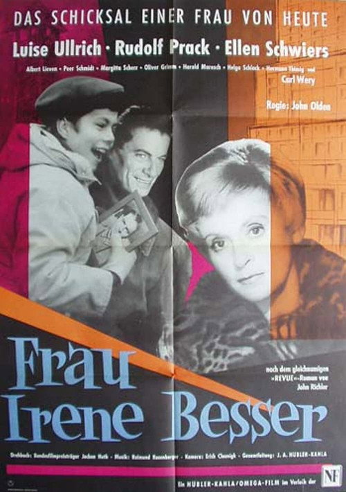 Movie poster for Frau Irene Besser (1961)