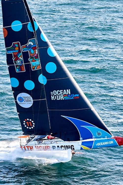 Movie poster for Under the Hull: an 11th Hour Racing Team Documentary (2022)
