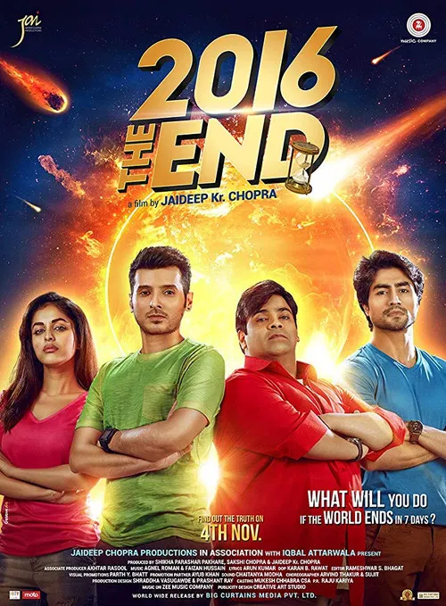 Movie poster for 2016 the End (2017)