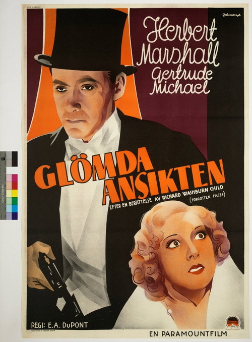 Movie poster for Forgotten Faces (1936)