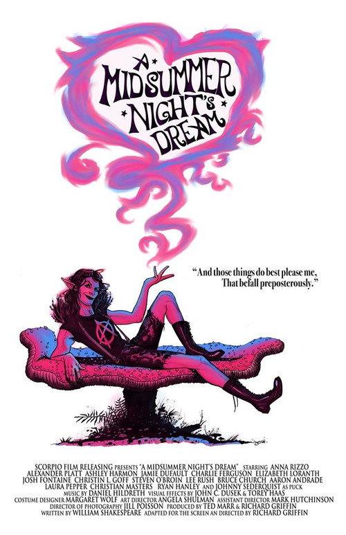 Movie poster for A Midsummer Night's Dream (2017)
