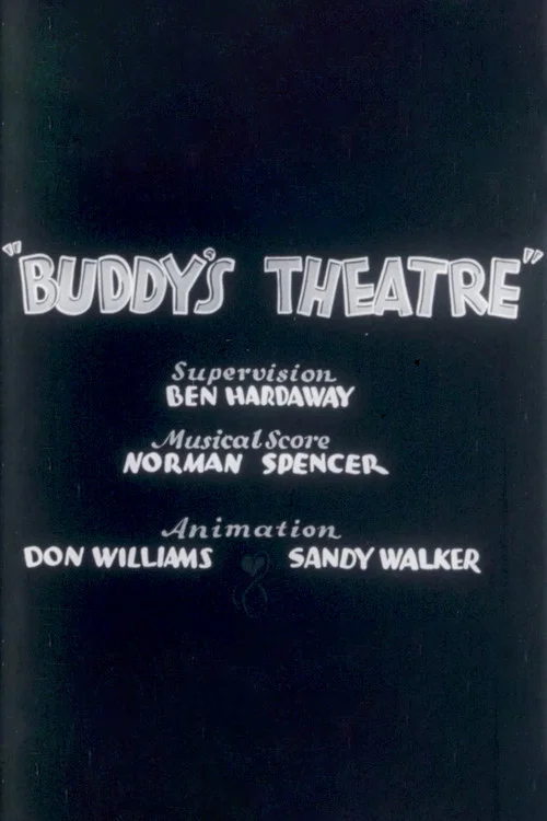 Movie poster for Buddy's Theatre (1935)