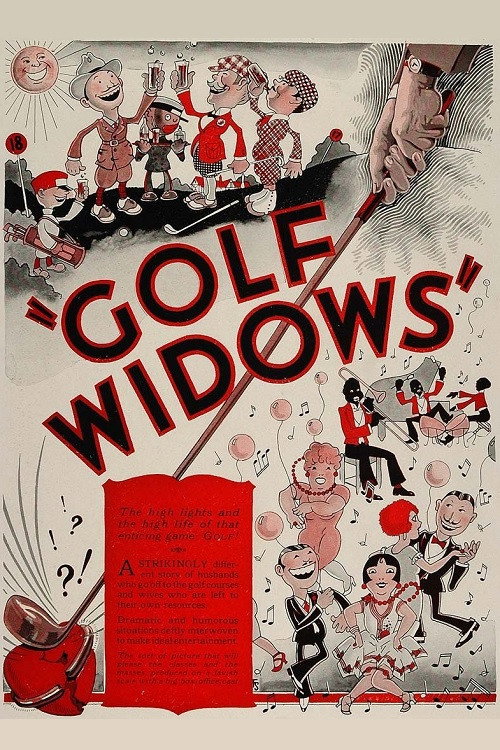 Movie poster for Golf Widows (1928)