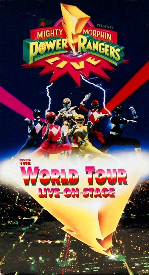 Movie poster for Mighty Morphin Power Rangers Live: The World Tour Live-on-Stage (1996)