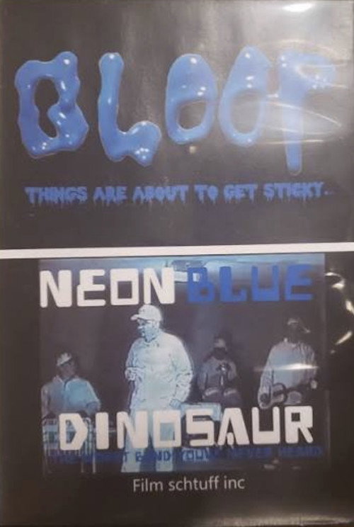 Movie poster for Neon Blue Dinosaur