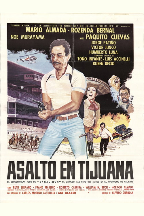 Movie poster for Asalto En Tijuana (1984)