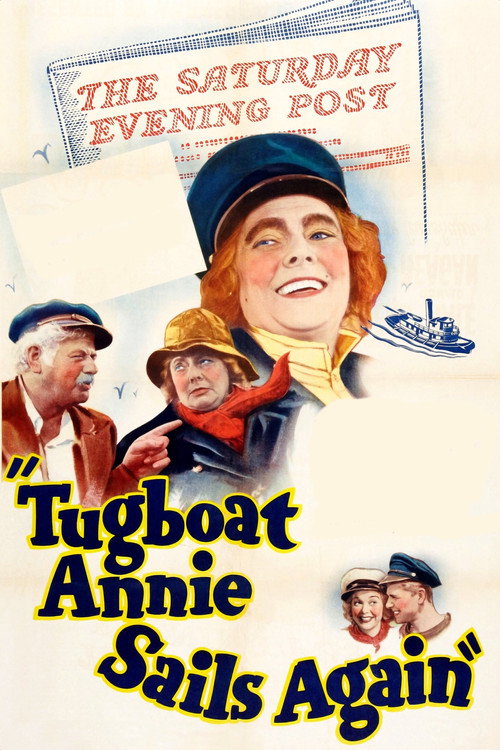 Movie poster for Tugboat Annie Sails Again (1940)