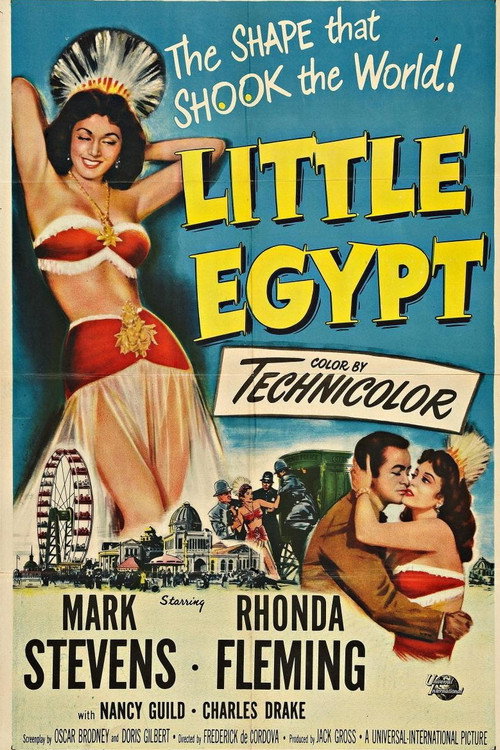 Movie poster for Little Egypt (1951)