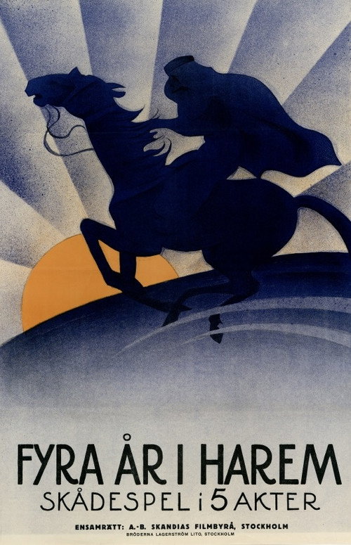 Movie poster for The Sheik's Wife (1922)