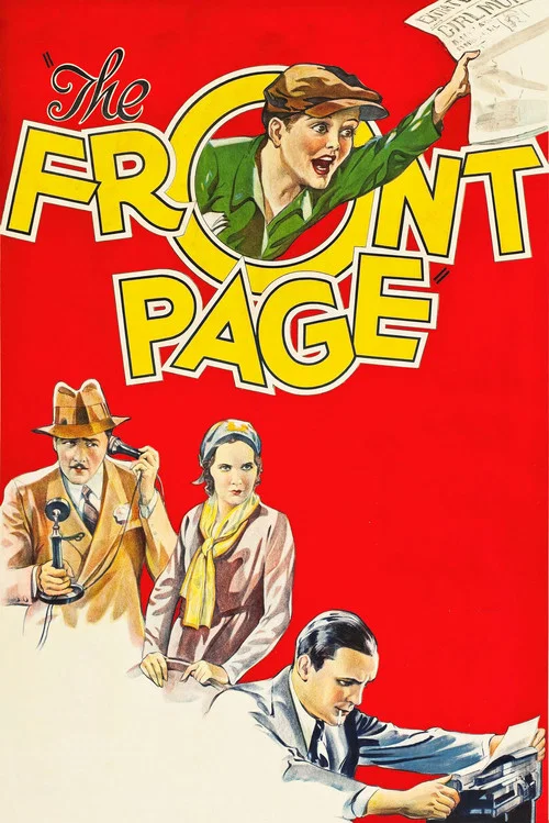 Movie poster for The Front Page (1931)