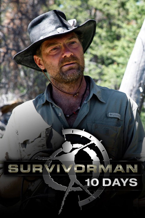 Series poster for Survivorman 10 Days (2012)