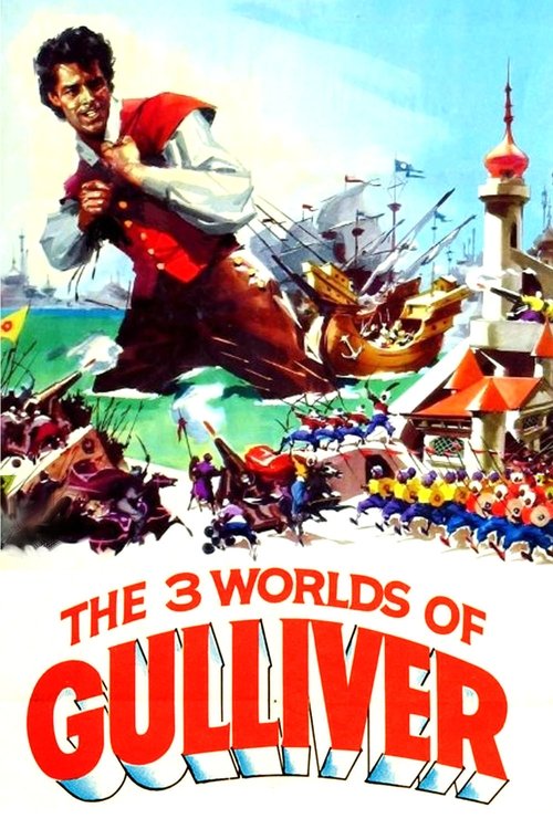 Movie poster for The 3 Worlds of Gulliver (1960)