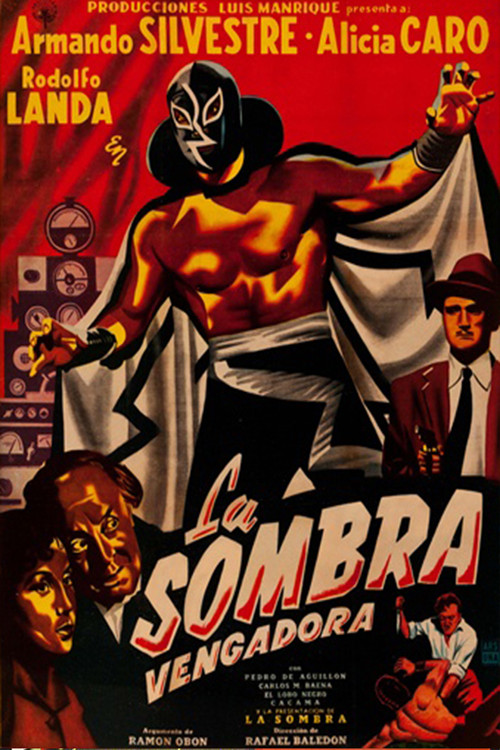Movie poster for La sombra vengadora (1956)