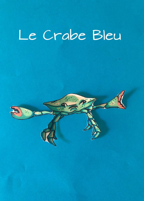 Movie poster for Blue Crab (2024)