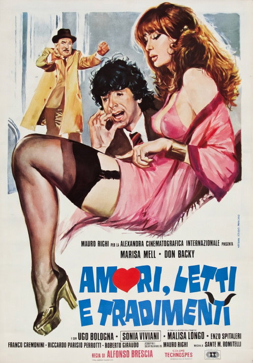 Movie poster for Loves, Bed and Betrayals (1976)