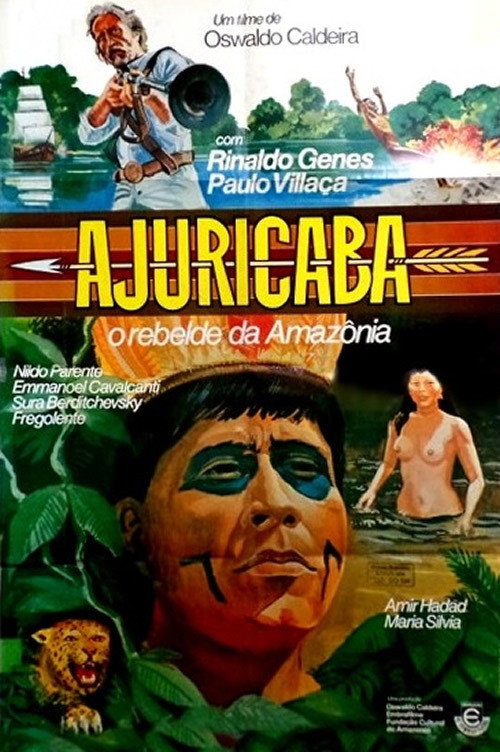 Movie poster for Ajuricaba, o Rebelde da Amazônia (1977)