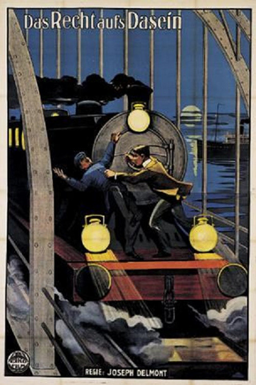 Movie poster for Das Recht auf Dasein (1913)