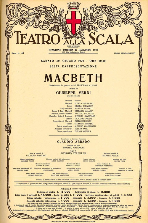 Movie poster for Macbeth (1979)
