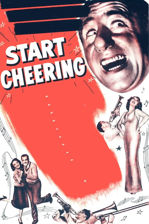 Movie poster for Start Cheering (1938)
