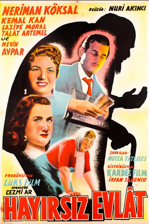 Movie poster for Hayırsız Evlat (1956)