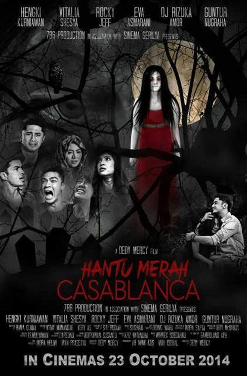 Movie poster for Hantu Merah Casablanca (2014)