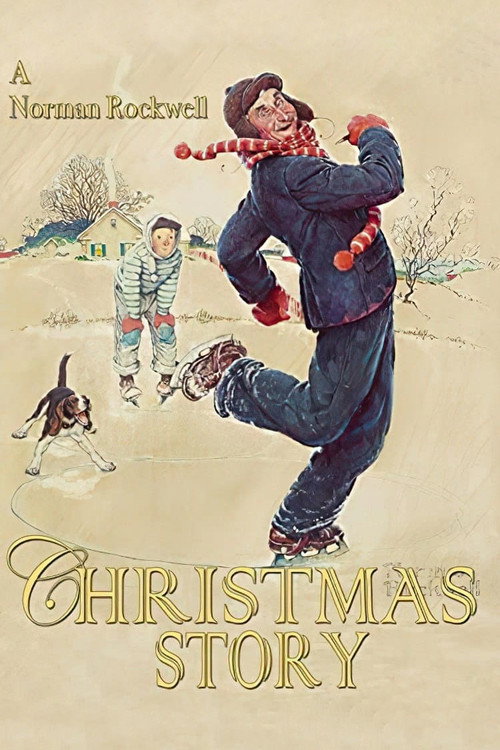 Movie poster for A Norman Rockwell Christmas Story (1995)