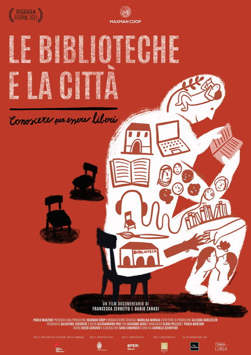 Movie poster for Le biblioteche e la città - Conoscere per essere liberi (2023)