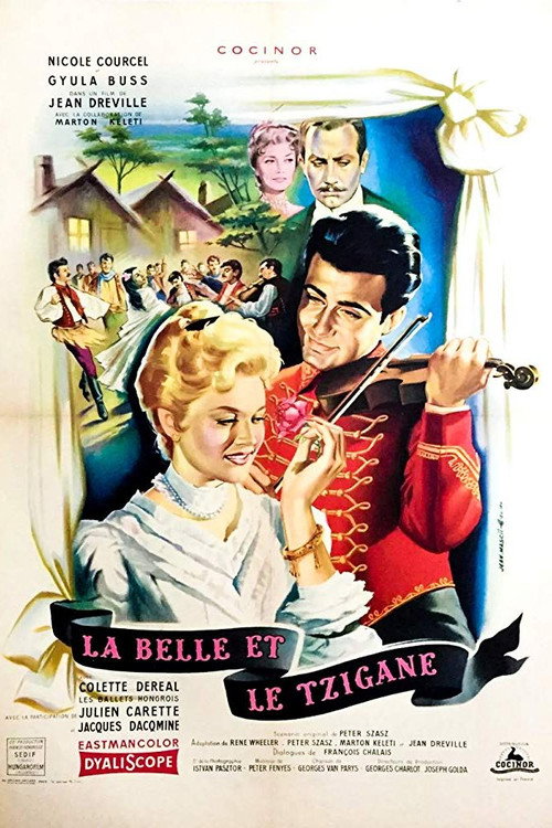 Movie poster for The Lady and the Gipsy (1958)