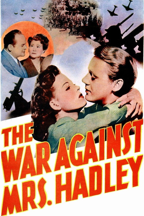 Movie poster for The War Against Mrs. Hadley (1942)