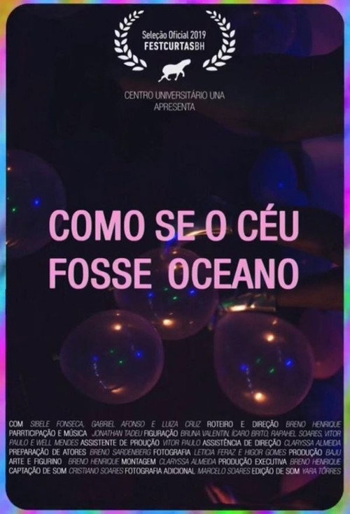 Movie poster for As If the Sky Were Ocean (2018)