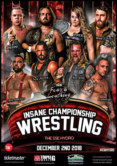 Movie poster for ICW Fear and Loathing XI (2018)