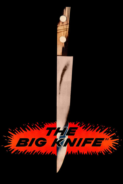 Movie poster for The Big Knife (1955)