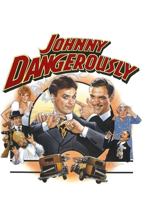 Movie poster for Johnny Dangerously (1984)