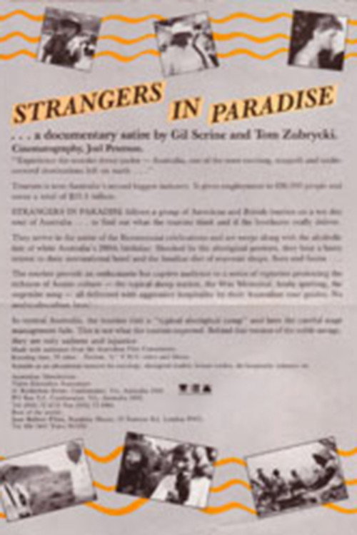 Movie poster for Strangers in Paradise (1989)