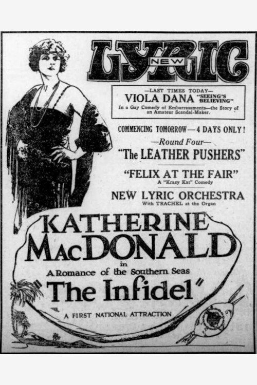 Movie poster for The Infidel (1922)
