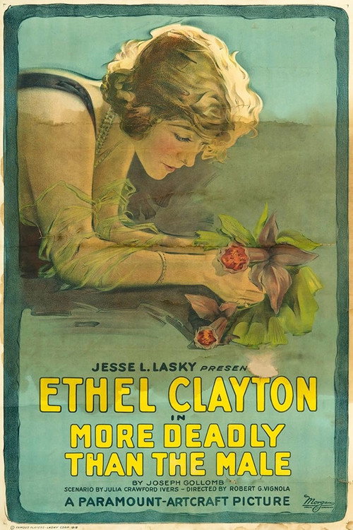 Movie poster for More Deadly Than the Male (1919)