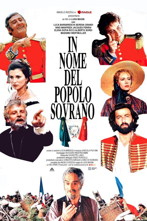 Movie poster for In nome del popolo sovrano (1990)