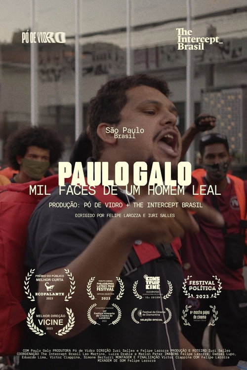 Movie poster for Rise and Burn: Meet Paulo Galo, Brazilian Activist (2023)
