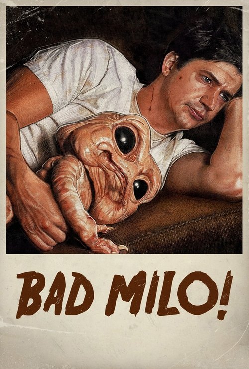 Movie poster for Bad Milo! (2013)