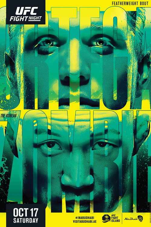 Movie poster for UFC Fight Night 180: Ortega vs. The Korean Zombie (2020)