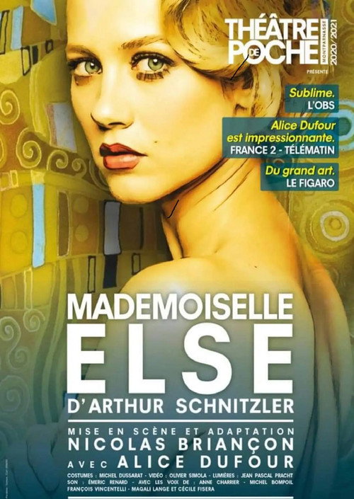 Movie poster for Mademoiselle Else (2021)