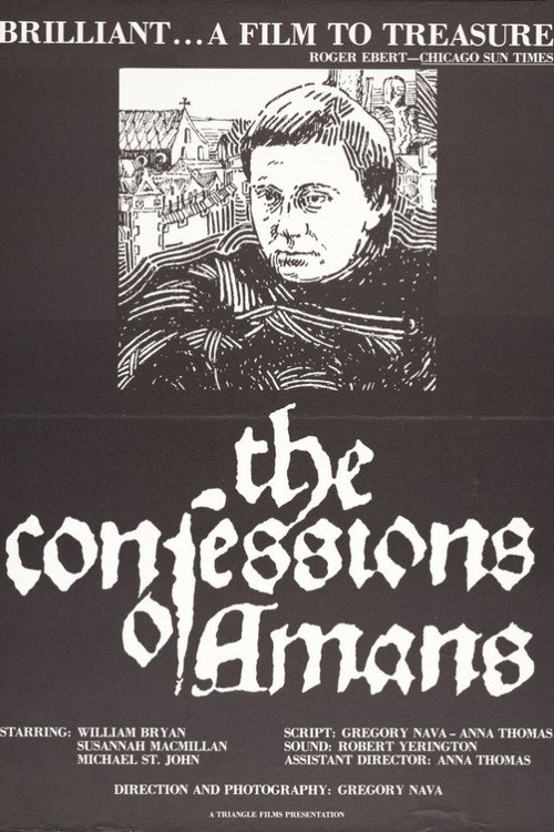 Movie poster for The Confessions of Amans (1976)