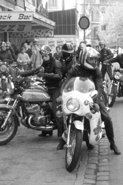Movie poster for The Bikers (1972)