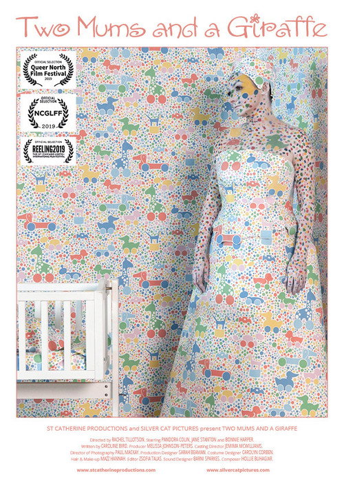 Movie poster for Two Mums and a Giraffe (2019)